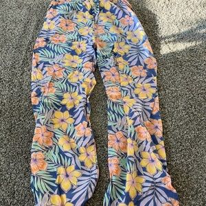 Roxy Girls Floral Tropical Beach Pants, Girls xl